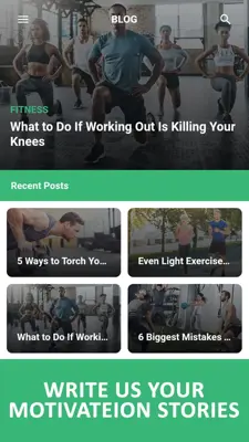 Fitness Lad, Home Workouts for Men - No Equipment android App screenshot 1